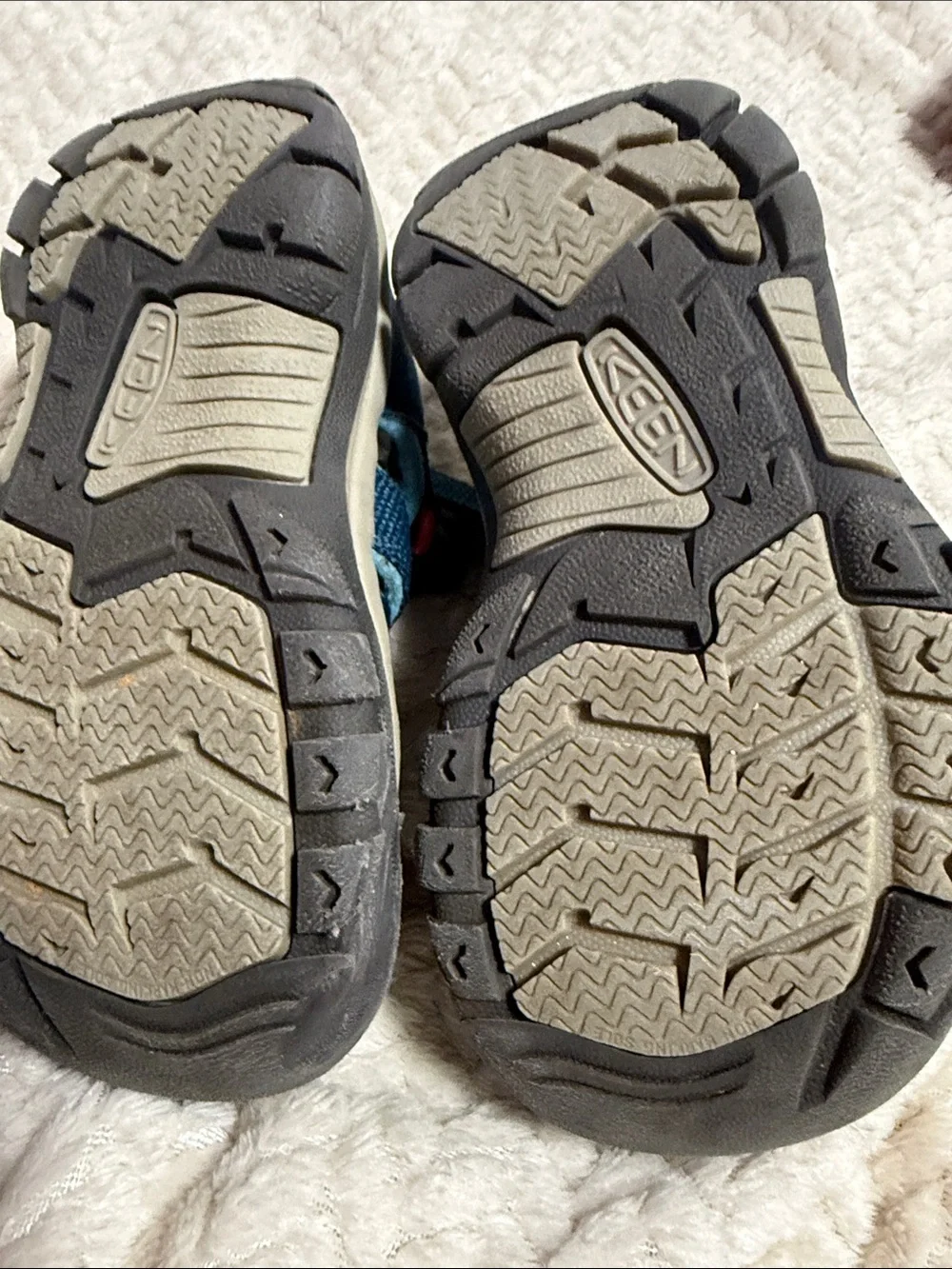 Keen Kids Teal and Pink Closed-Toe Water Sandals